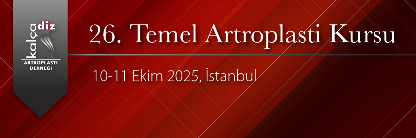 26. Temel Artroplasti Kursu