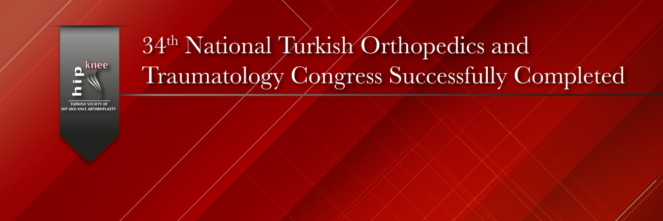 34th National Turkish Orthopedics and Traumatology Congress Sucessfully Completed