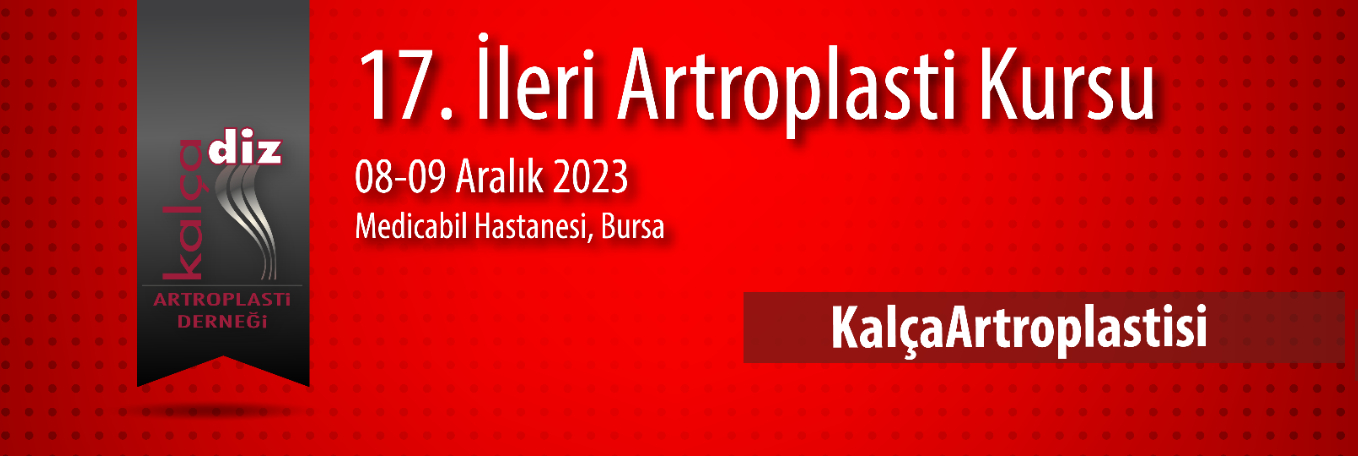 17. İleri Artroplasti Kursu, Bursa
