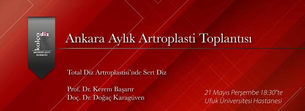 Ankara Aylık Artroplasti Toplantısı