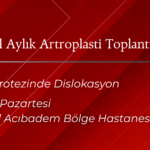 İstanbul Aylık Artroplasti Toplantısı