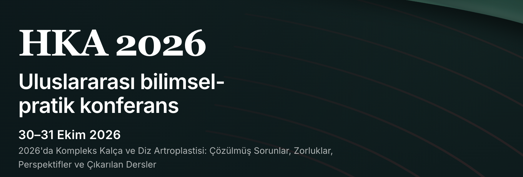 HKA 2026  Uluslararası bilimsel-pratik konferans